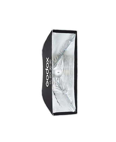 Godox Umbrella-Style Strip-Shaped Softbox, 11.8" x 35.4", Compatible with Bowens Mount