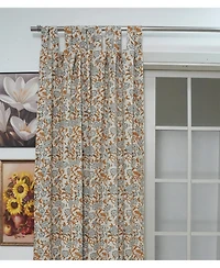 Fabdivine Mrignayani Artisan Block Print Floral Curtains