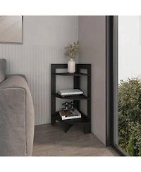 Fm Furniture Gisela Corner Shelf With Three Shelves