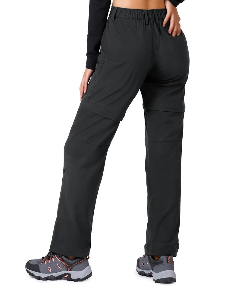 Piscifun Women's Convertible Cargo Stretch Pants