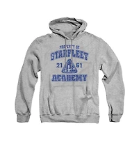 Star Trek Men's Old School Graphic Long-Sleeve Kangaroo-Pocket Hoodie