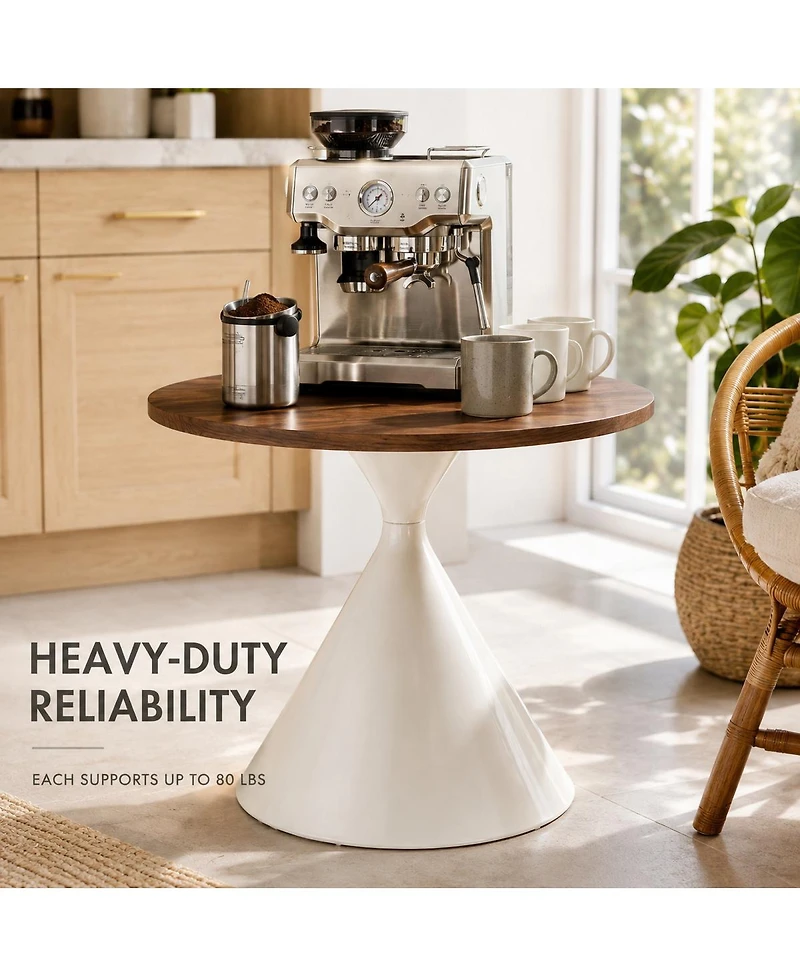 Streamdale Furniture 2-Piece Round Coffee Table Set