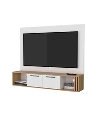 Fm Furniture Lesslie Entertainment Center Multistorage and Cable Management