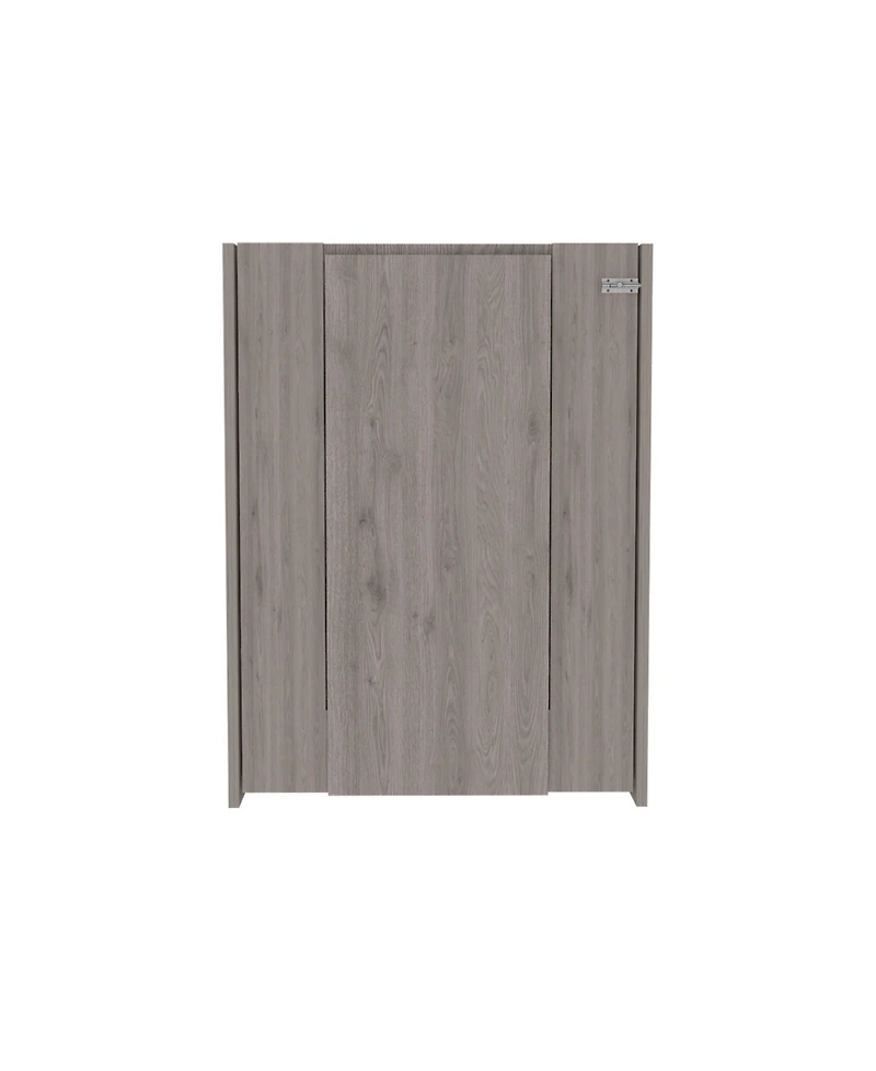 Fm Furniture Siena Wall-Mounted Bar Cabinet with Fold-Down Table