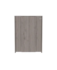 Fm Furniture Siena Wall-Mounted Bar Cabinet with Fold-Down Table