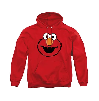 Sesame Street Men's Elmo Full Face Graphic Hoodie