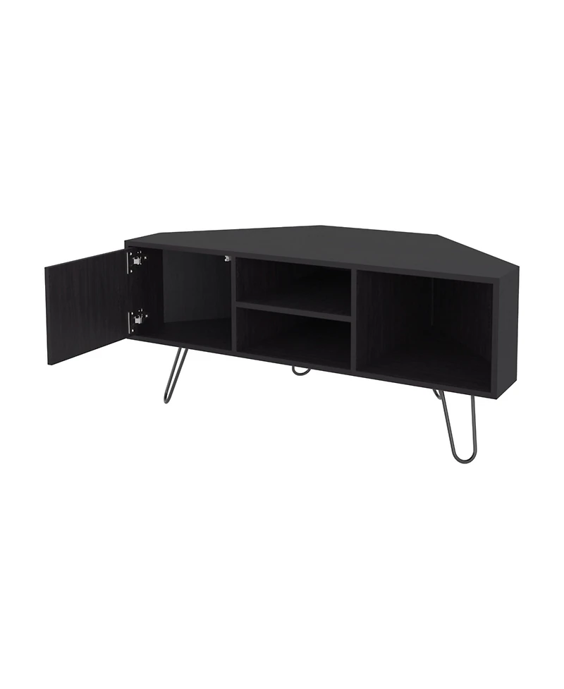 Fm Furniture Fredonia Tv Stand 65" with a Door and Open Storage