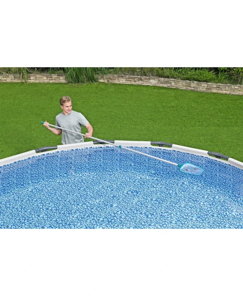 Bestway Flowclear AquaClean 110 Inch Pool Vacuum for 20 Feet Above Ground Pools