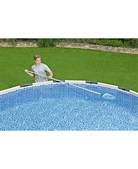 Bestway Flowclear AquaClean 110 Inch Pool Vacuum for 20 Feet Above Ground Pools