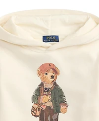 Polo Ralph Lauren Boys' 2T-7 Bear Fleece Hooded Sweatshirt