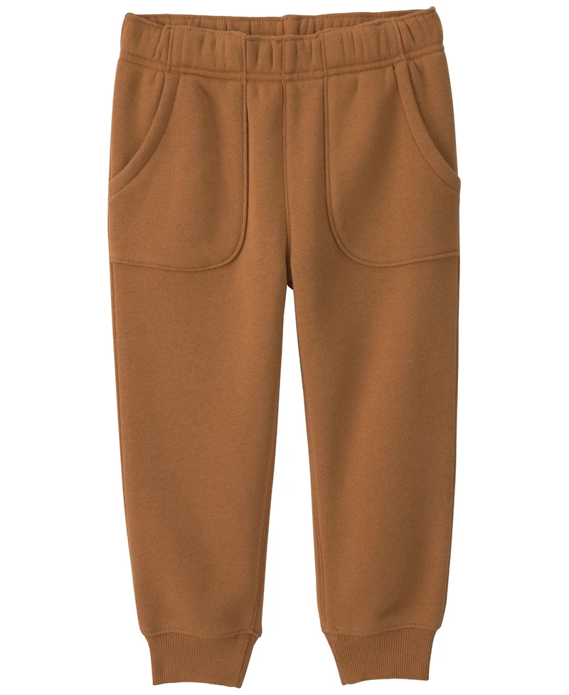 Carter's Baby Boys' Construction Fleece Top and Pants, 2-Piece Set