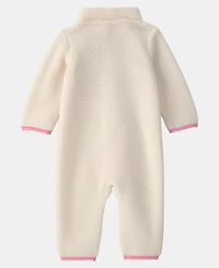 Carter's Baby Girls' Color-Block Fleece Jumpsuit