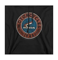 Honda Men's Big & Tall Motorcycle Pull-Over Graphic Hoodie