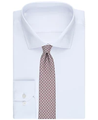 Michael Kors Men's Binguey Grid Pattern Slim Tie