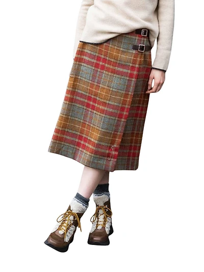 Celtic & Co. Women's British Midi Celt Kilt
