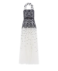 Needle & Thread Women's Romantic Lace Strapless Ball Gown