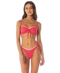 Maaji Women's Cherry Crush Amaia Bikini Bottom