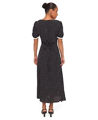 Petal and Pup Women's Francine Lace A-Line Sweetheart-Neck Midi Dress