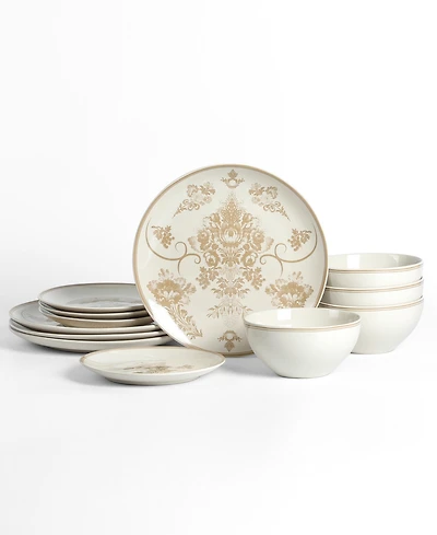 Stone Lain Opal 12-Piece Dinnerware Set, Service for 4