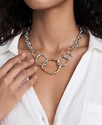 Ettika Interlocking Golden Chain Necklace
