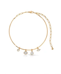 Ettika Crystal Drift Collar Necklace
