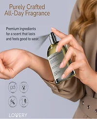 Lovery Plus Smoked Vanille Eau de Parfum 2pc Gift Set - 3.4fl oz Perfume Set with Travel Size Mini Perfume