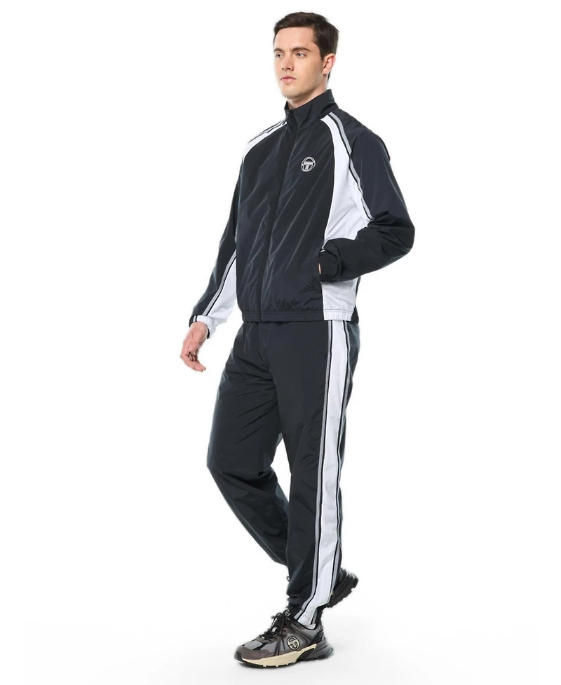 Sergio Tacchini Men's Fico Contrast-Color Panels Raglan-Sleeve Track Jacket