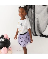 Sweet Wink Little Girls Spooky Girlie Halloween Short Sleeve T-Shirt