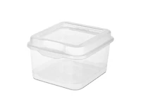 Sterilite Large Latching Storage Box, 6 Pack, and Small Latching Storage Box, 12 Pack