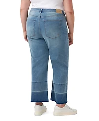 Seven7 Plus High-Rise Wide-Leg Jeans