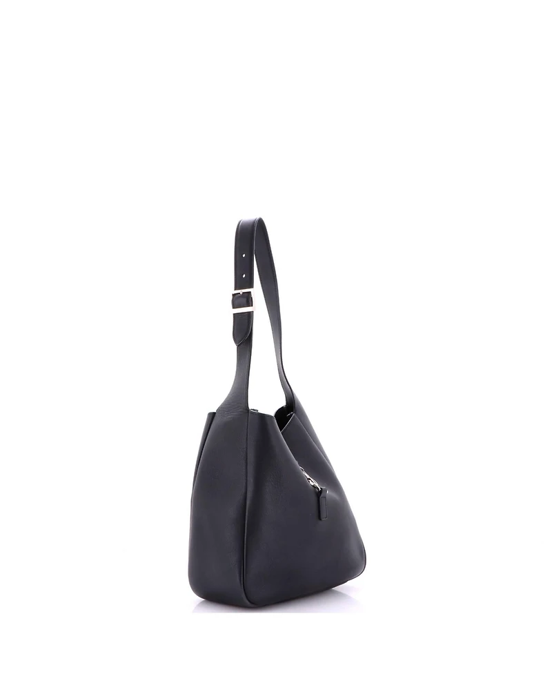 Pre-Owned Saint Laurent Small Le 5 a 7 Supple Hobo Leather