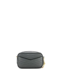 Pre-Owned Saint Laurent Mini LouLou Crossbody Bag Matelasse Chevron Leather