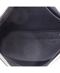 Pre-Owned Gucci Night Courrier Pouch Gg Coated Canvas with Applique