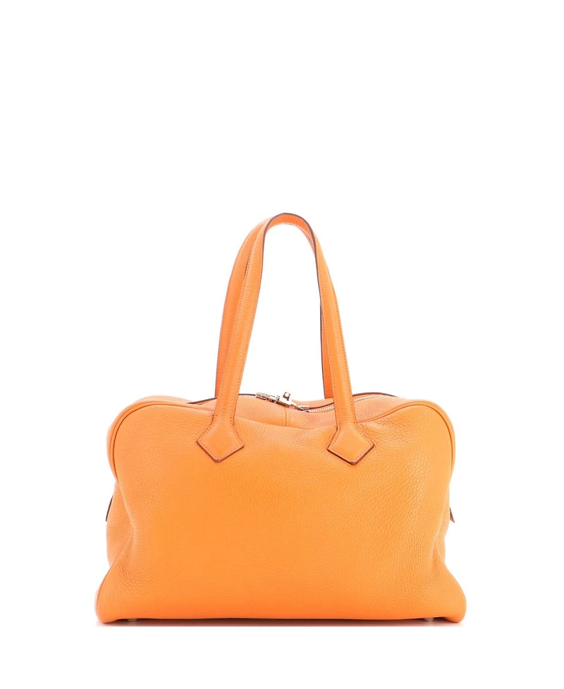 Pre-Owned Hermes 35 Victoria Ii Bag Clemence