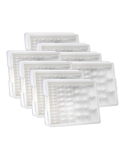 Elizabeth Ward Bead Storage Solutions 45 Piece Craft Supplies Organizer, 8 Pack