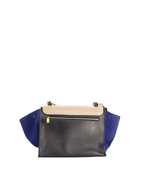 Pre-Owned Celine Medium Tricolor Trapeze Bag Leather