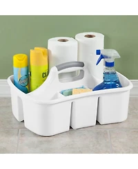 Sterilite Divided Storage Ultra Caddy with 4 Compartments and Handles (18 Pack)