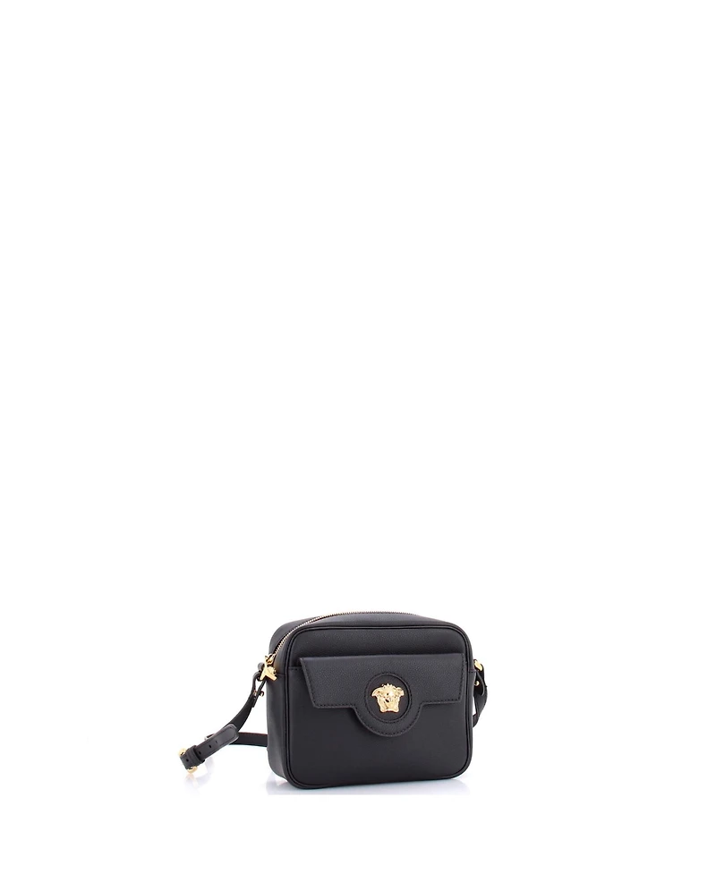 Pre-Owned Versace Small La Medusa Flap Pocket Camera Bag Leather