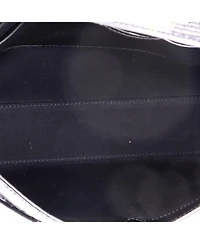 Pre-Owned Saint Laurent Medium Manhattan Shoulder Bag Embossed Leather