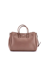 Pre-Owned Balenciaga Small Bel Air Carry All Bag Leather