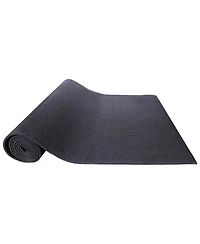 Signature Fitness All Purpose High Density No Tear Exercise Yoga Mat, Black