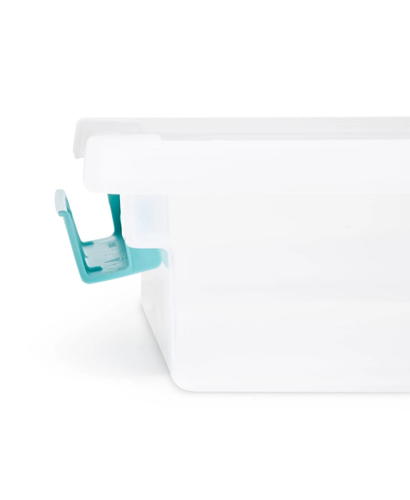 Sterilite Medium Clip Storage Tote, 12 Pack, and Small Clip Storage Tote, 12 Pack