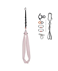 Sugift Aerial Yoga Hammock and Swing Set with Steel Carabiners and 300 Pound Capacity