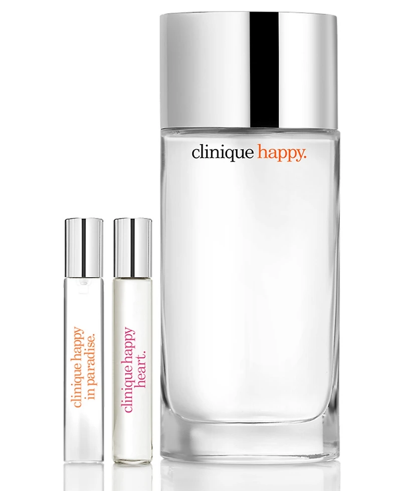 Clinique 3-Piece Happy Fragrance Gift Set