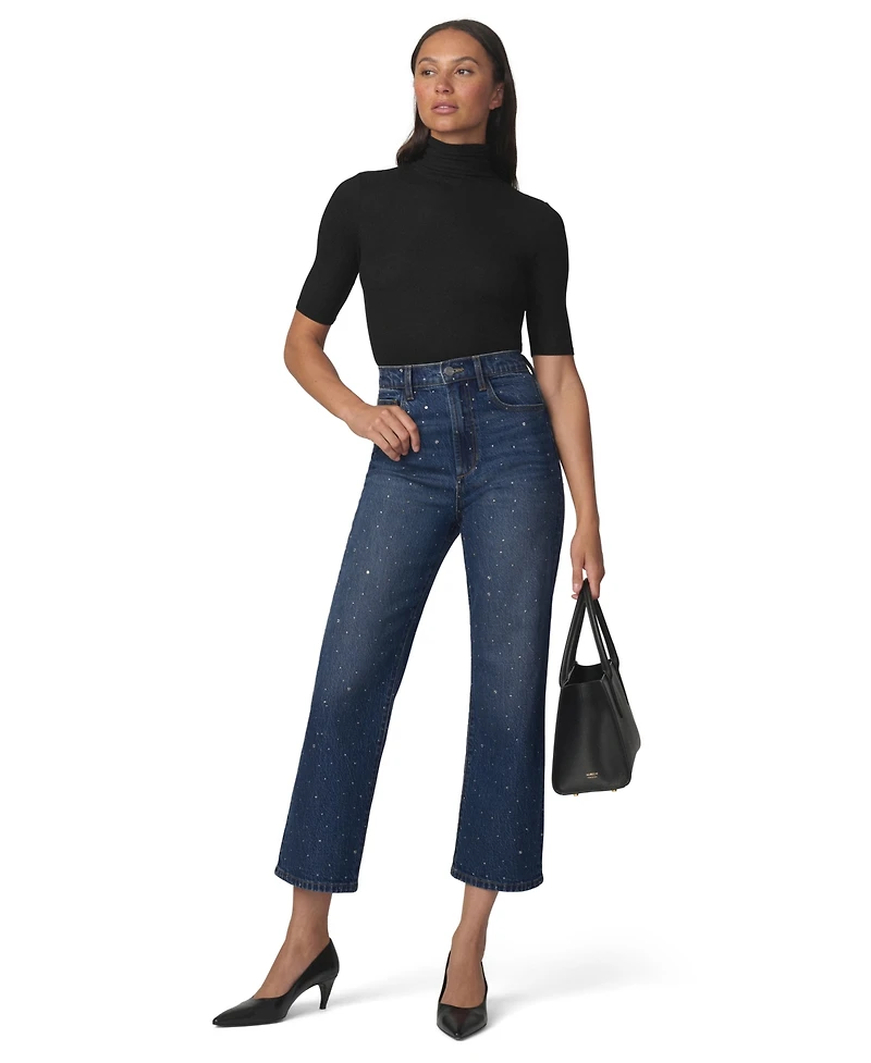 Joe's Jeans Women's Margot High-Waisted Straight-Leg Cropped