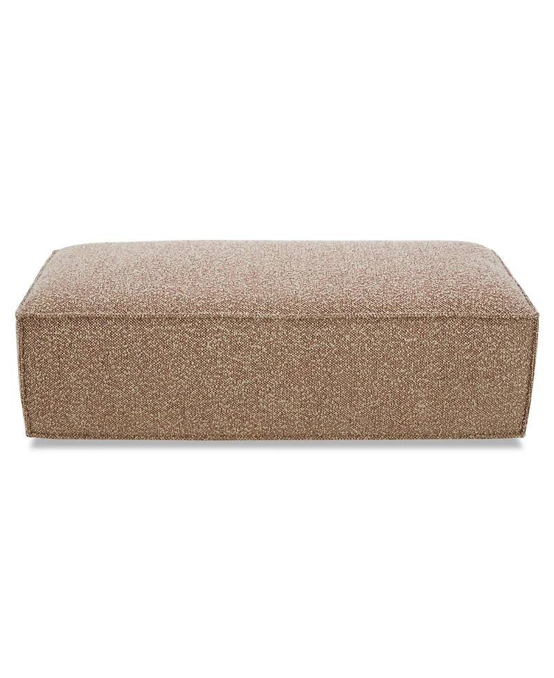 Camelle Fabric Caster Ottoman, Macy's Exclusive