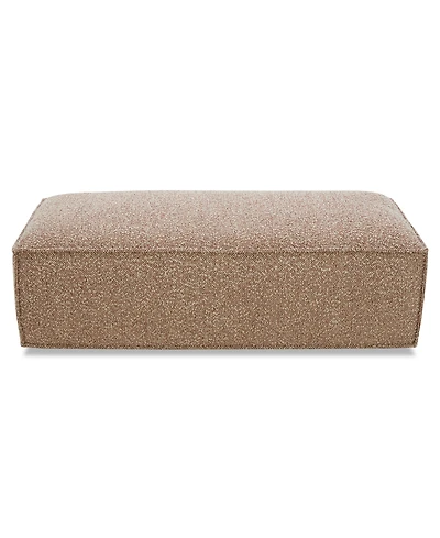 Camelle Fabric Caster Ottoman, Macy's Exclusive