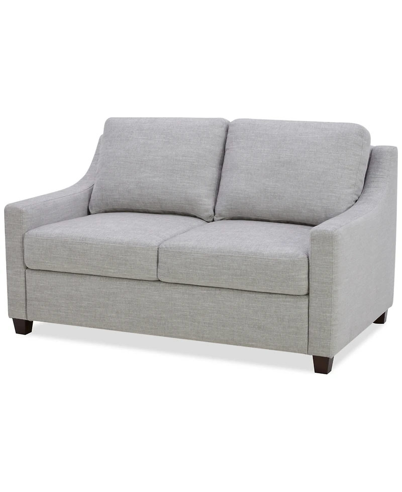 Lorrana 2-Seat Fabric Reversible Back Cushion Loveseat, Macy's Exclusive