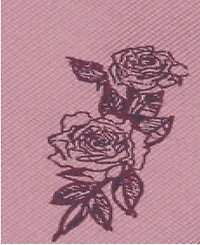 Bespoke Fashion Women's La Femme Rose Pattern Necktie
