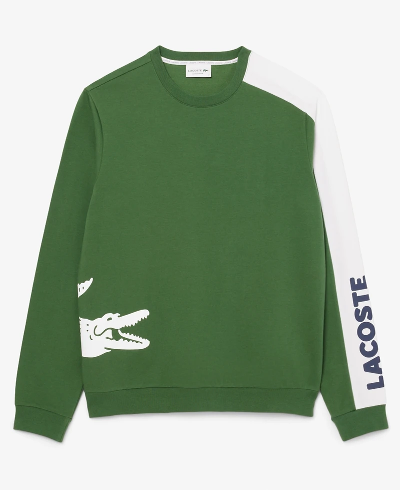 Lacoste Men's Crewneck Graphic Sweatshirt